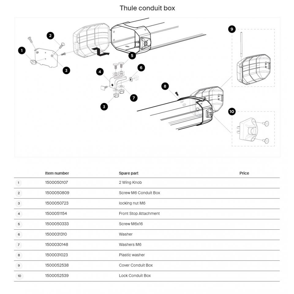 Piese de schimb Conduit Box